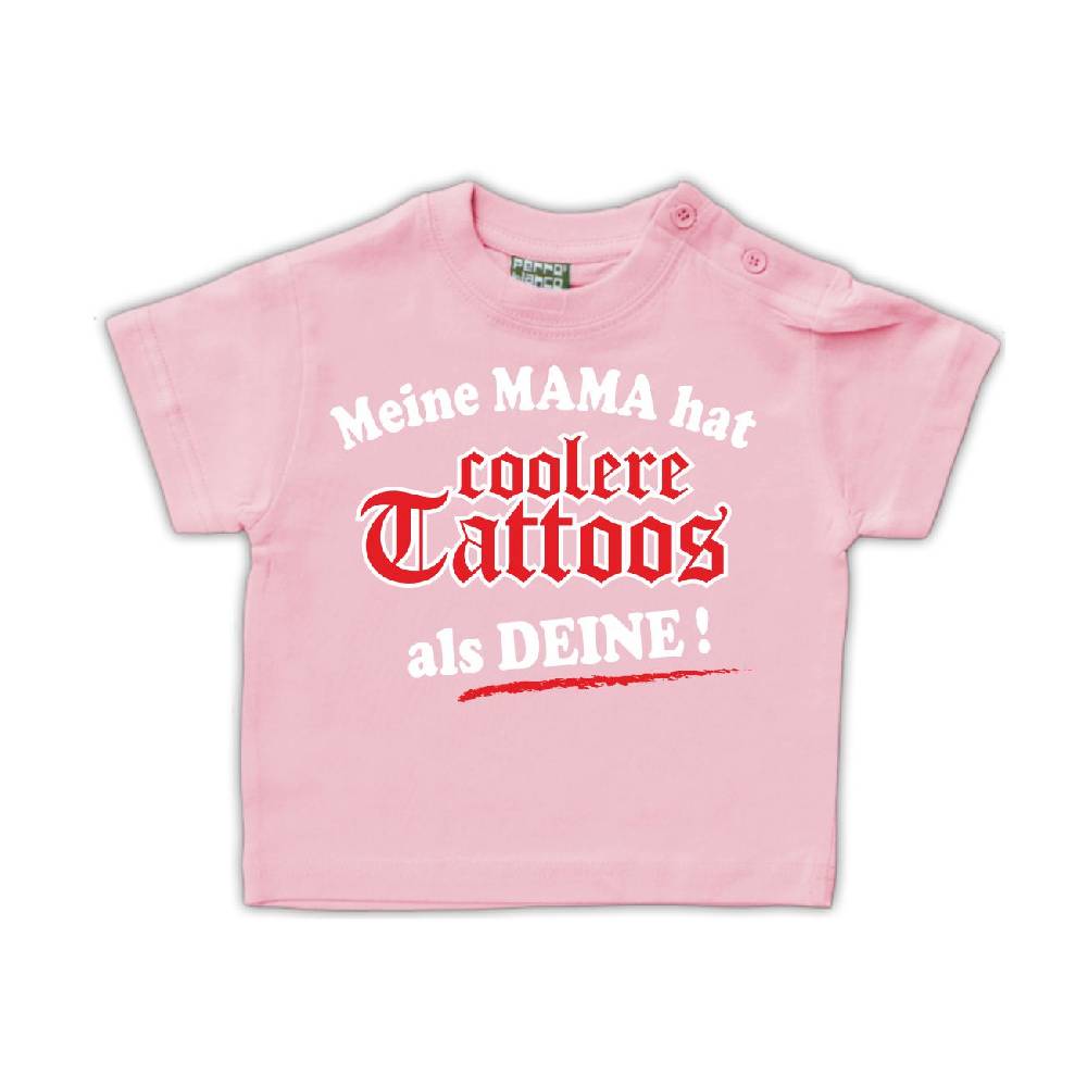 Spass Kostet Baby Kinder T-Shirt Meine Mama hat coolere Tattoos als deine