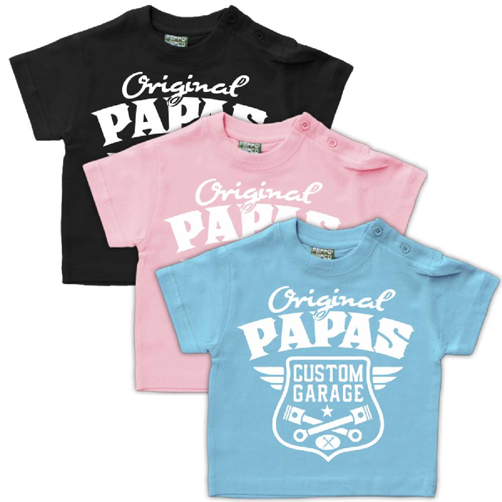 Spass Kostet Baby Kinder T-Shirt Original Papas Garage