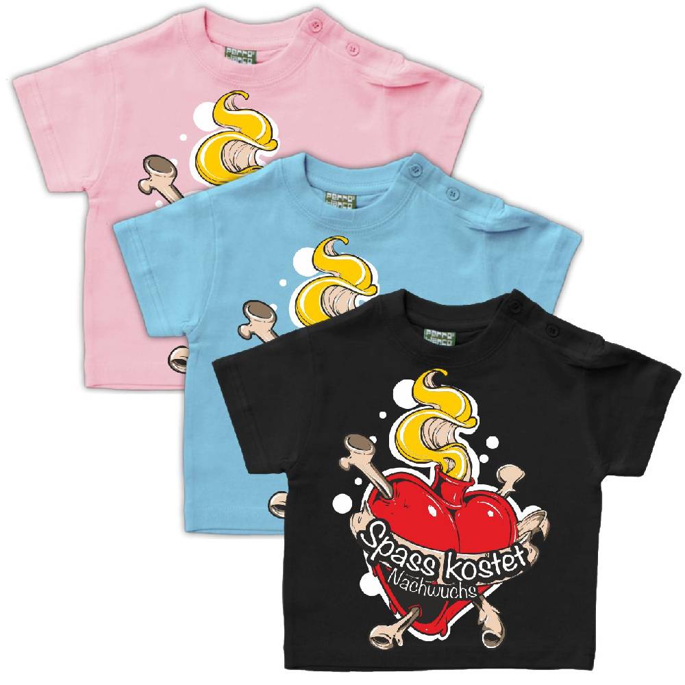 Spass Kostet Baby Kinder T-Shirt Spass kostet NACHWUCHS