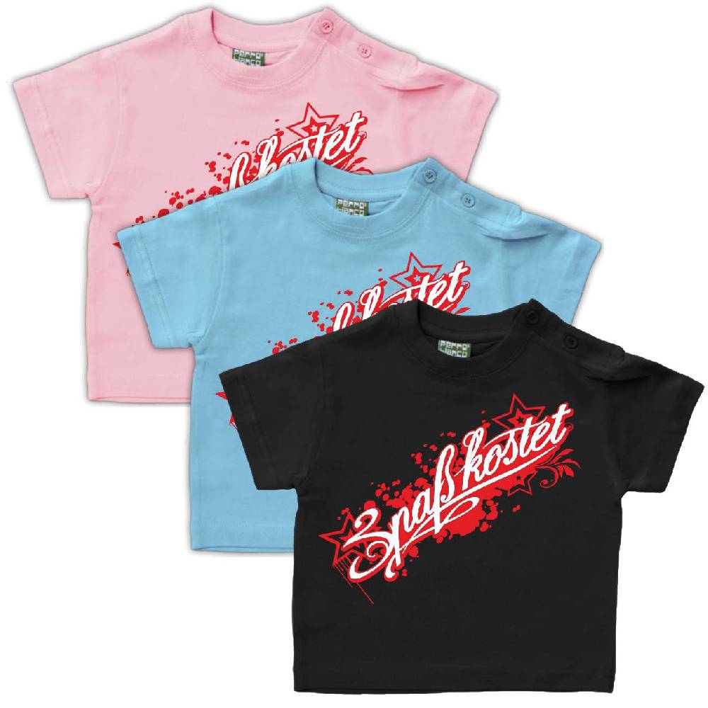 Spass Kostet Baby Kinder T-Shirt Spaß Kostet Rote Serie