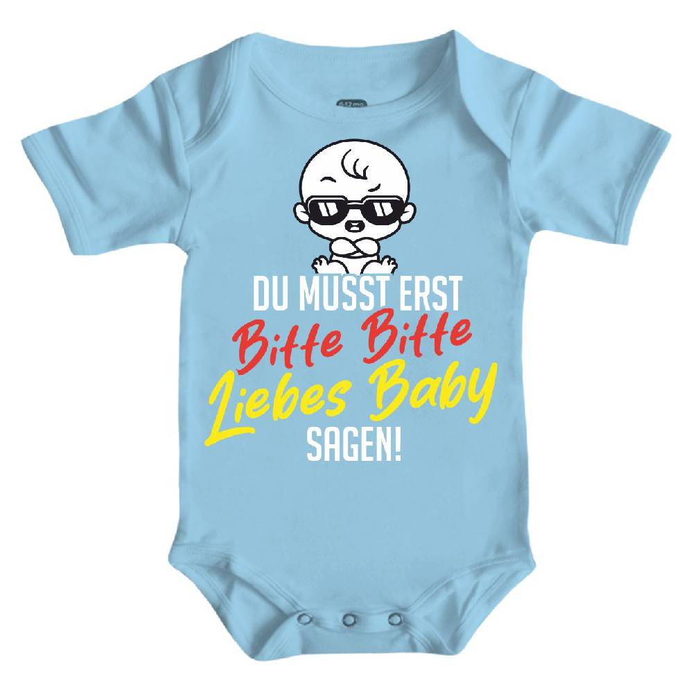 Spass Kostet Baby Strampler kurz BITTE BITTE liebes Baby