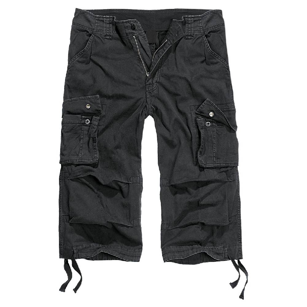Spass Kostet dreiviertel Cargo Hose mit vielen Taschen UNBEDRUCKT