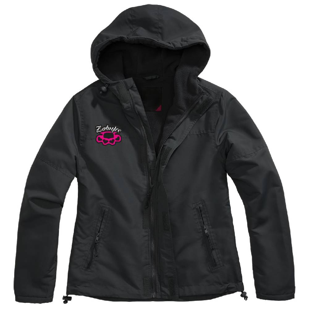 Spass Kostet Frauen gefütterte Windbreaker Jacke Zahnfee PINK Schlagring