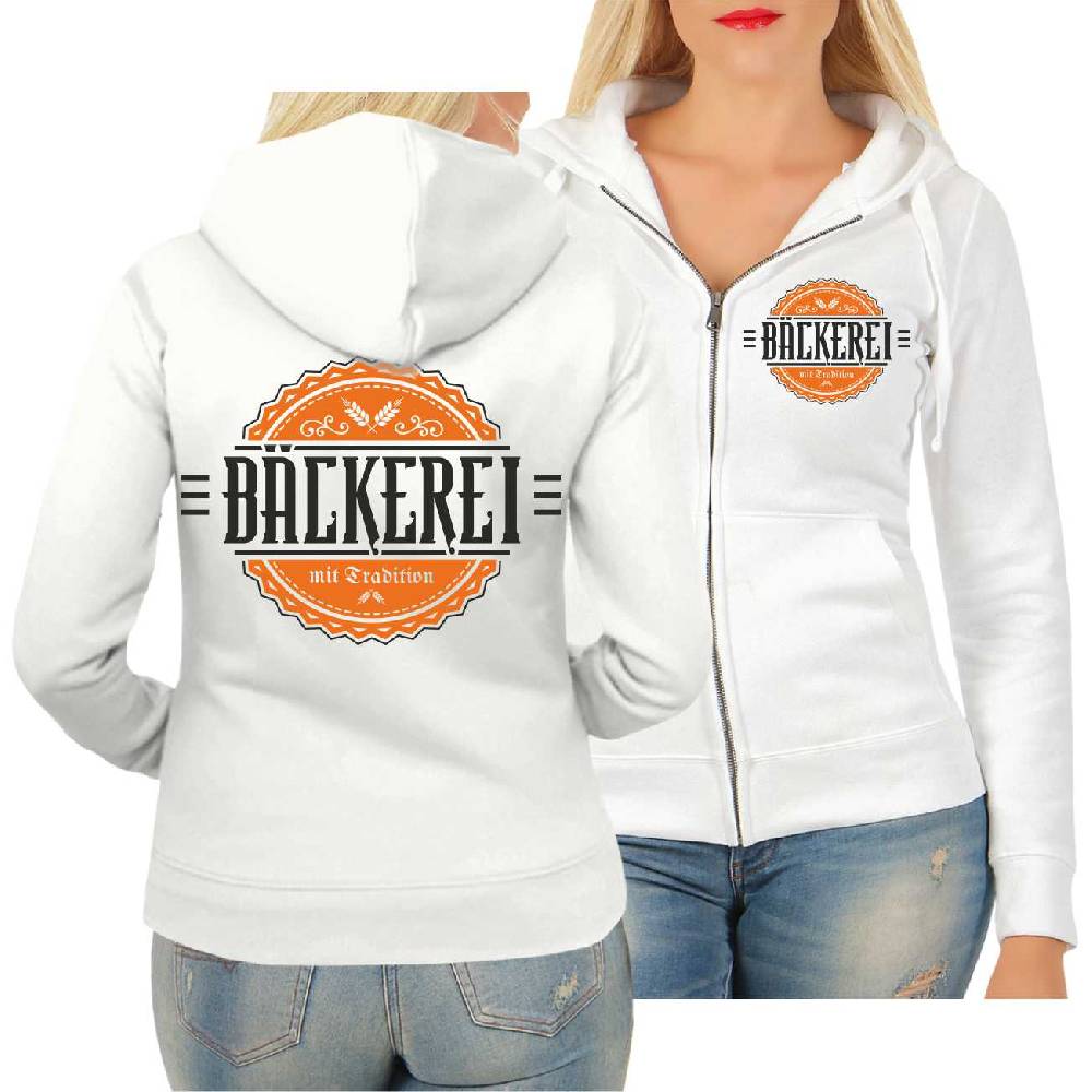 Spass Kostet Frauen Kapujacke Bäckerei mit Tradition