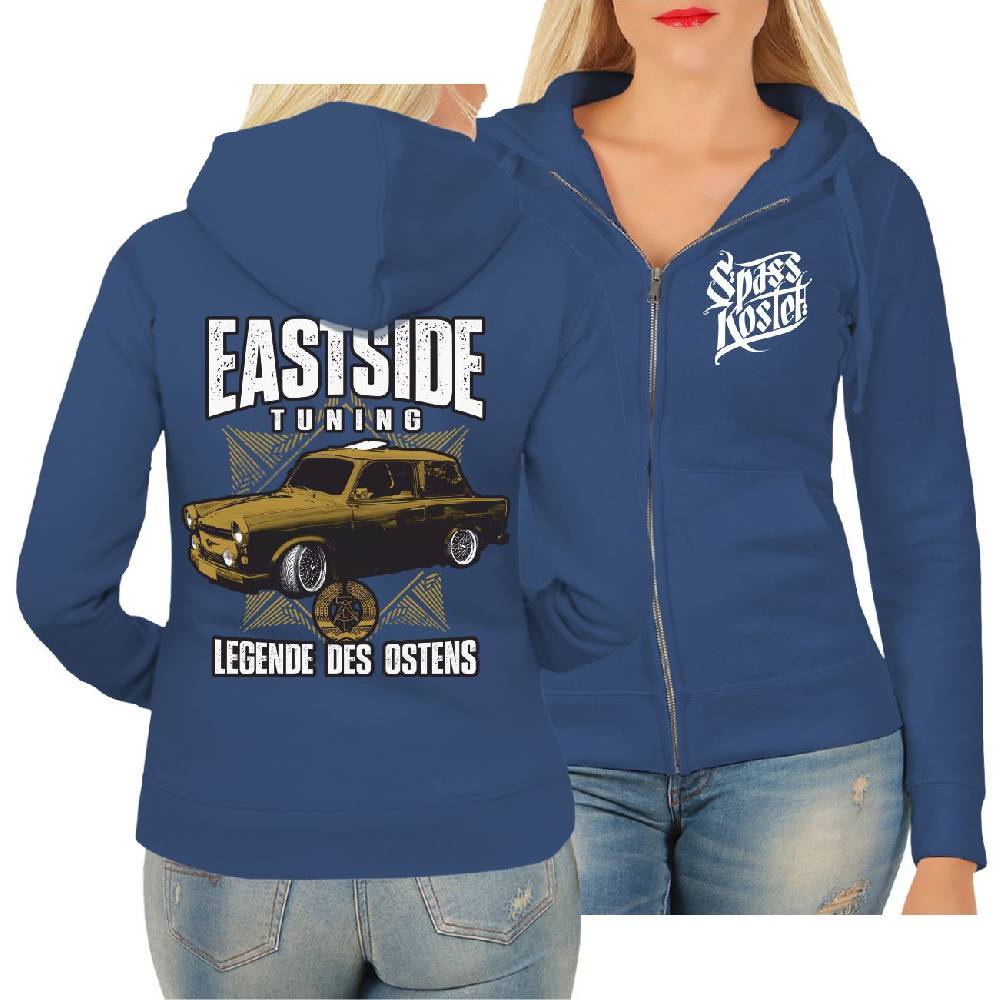 Spass Kostet Frauen Kapujacke DDR Eastside Tuning Legende des Ostens