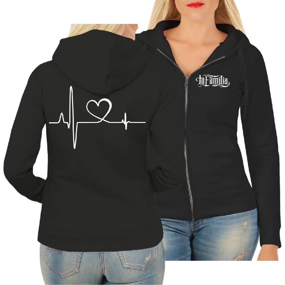 Spass Kostet Frauen Kapujacke Herzschlag Liebe & Hoffnung