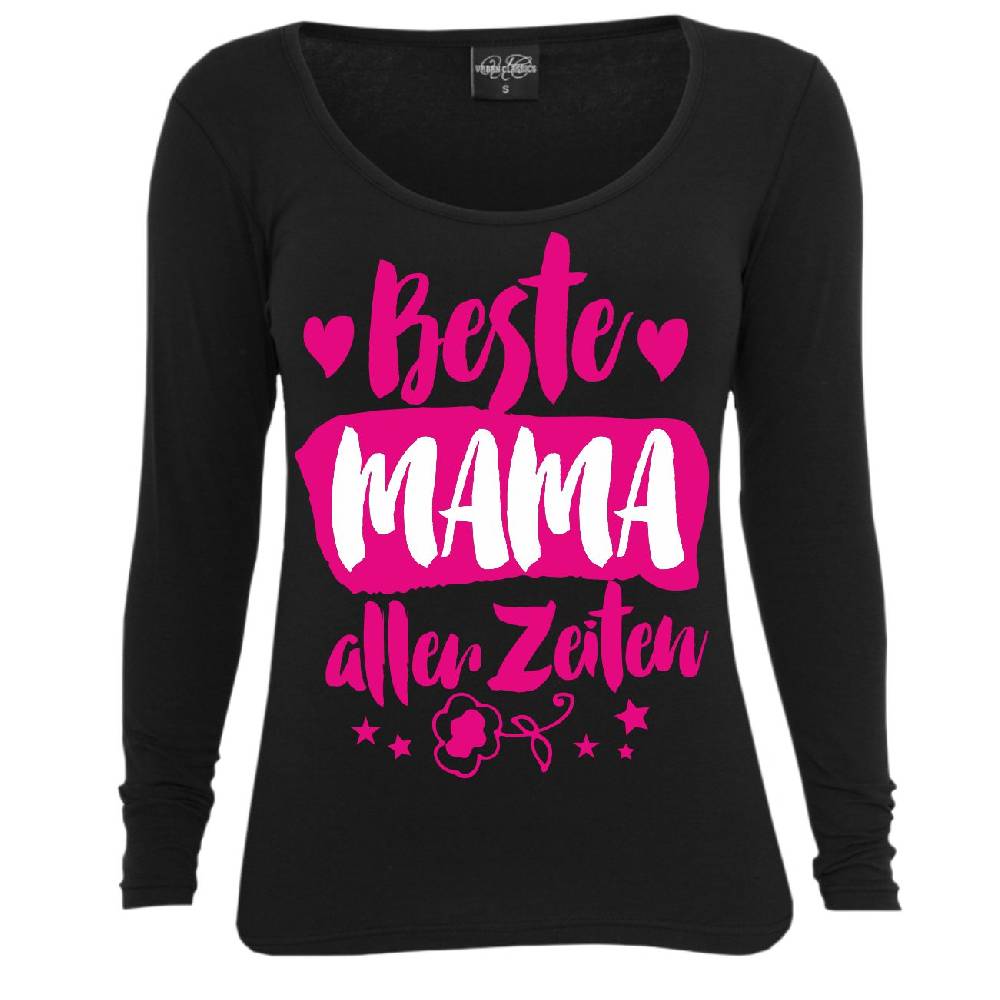 Spass Kostet Frauen Longsleeve Beste Mama aller Zeiten