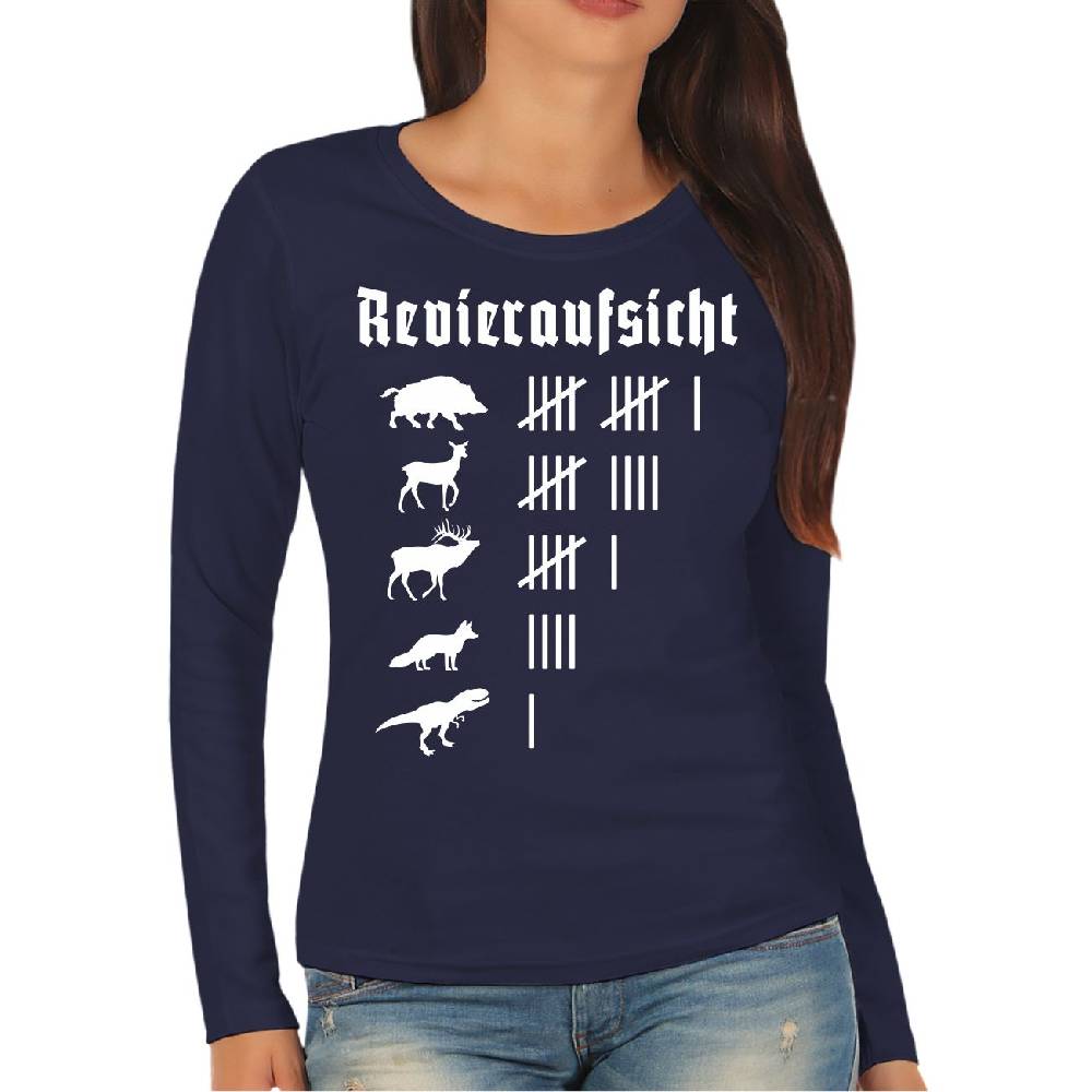 Spass Kostet Frauen Longsleeve Jäger Revieraufsicht Abschüsse