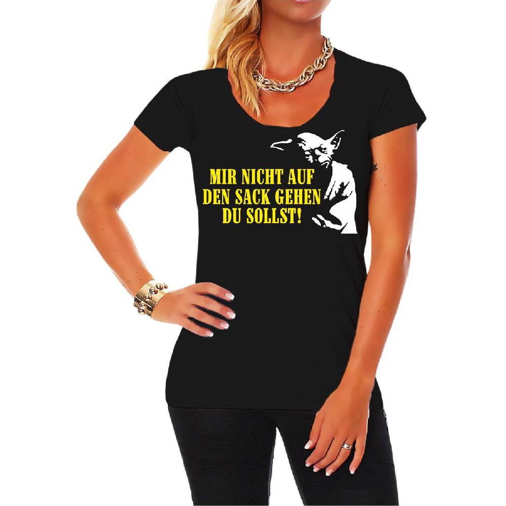 Spass Kostet Frauen Shirt Mir nicht auf den Sack gehen du sollst