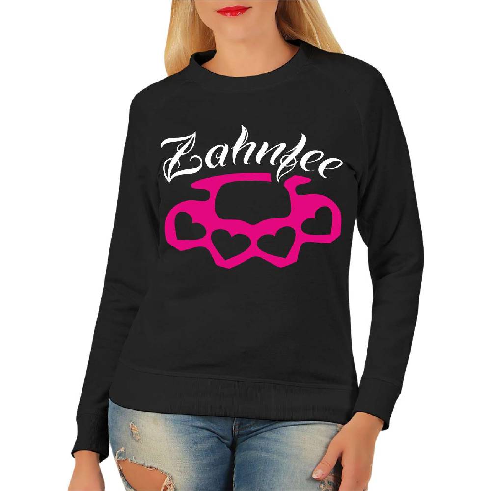Spass Kostet Frauen Sweatshirt Zahnfee PINK Schlagring