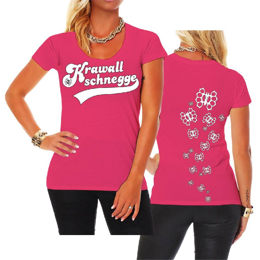 Spass Kostet Frauen T-Shirt Krawallschnegge Butterfly