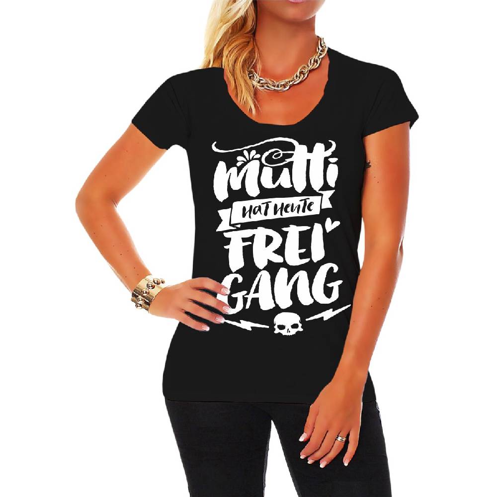 Spass Kostet Frauen T-Shirt Mutti hat heute Freigang