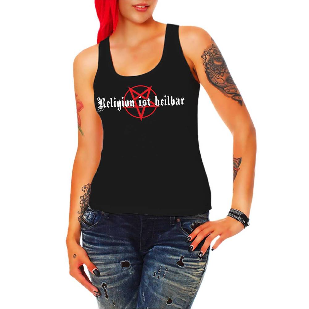 Spass Kostet Frauen Trägershirt Religion ist heilbar