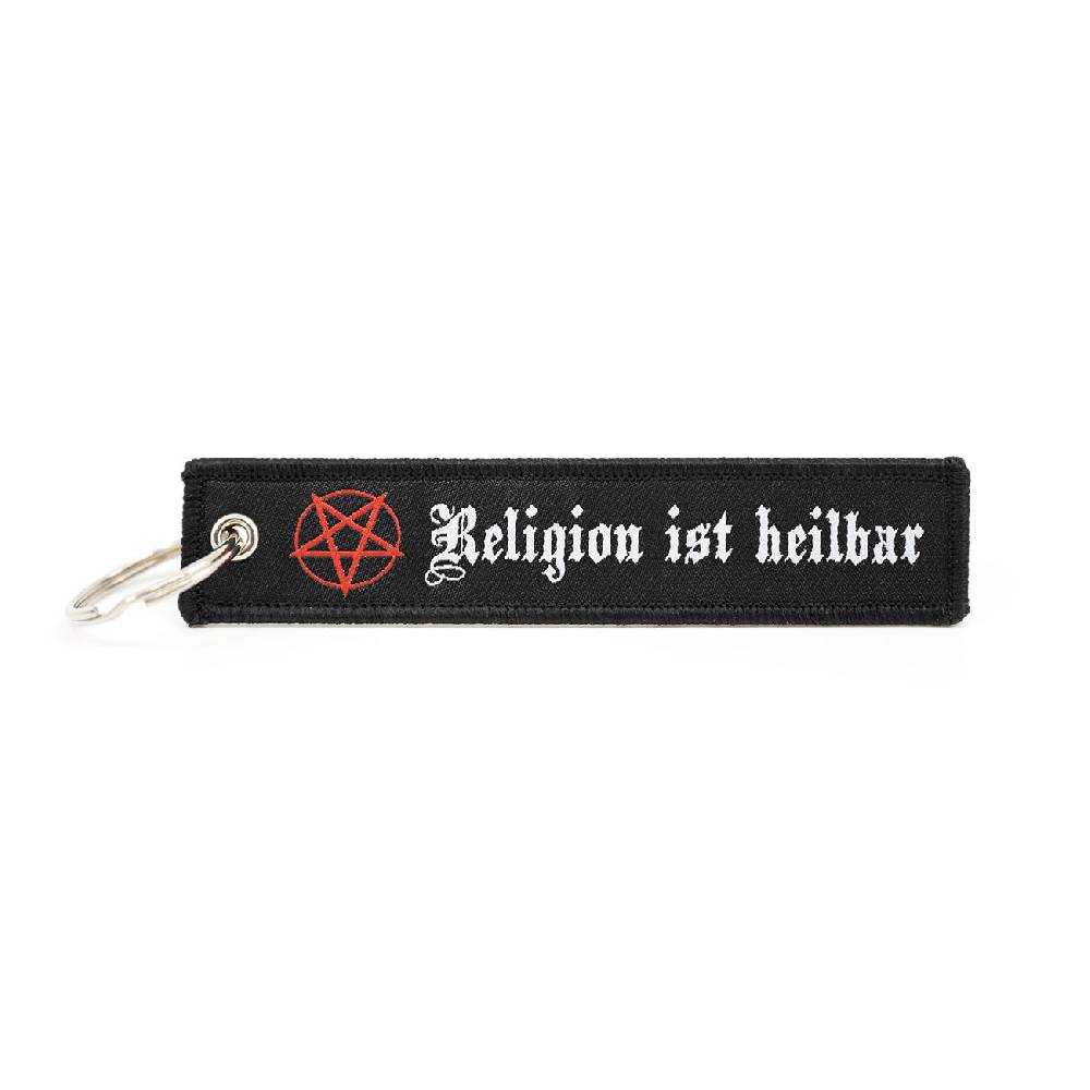 Spass Kostet Gewebter Schlüsselanhänger Religion ist heilbar