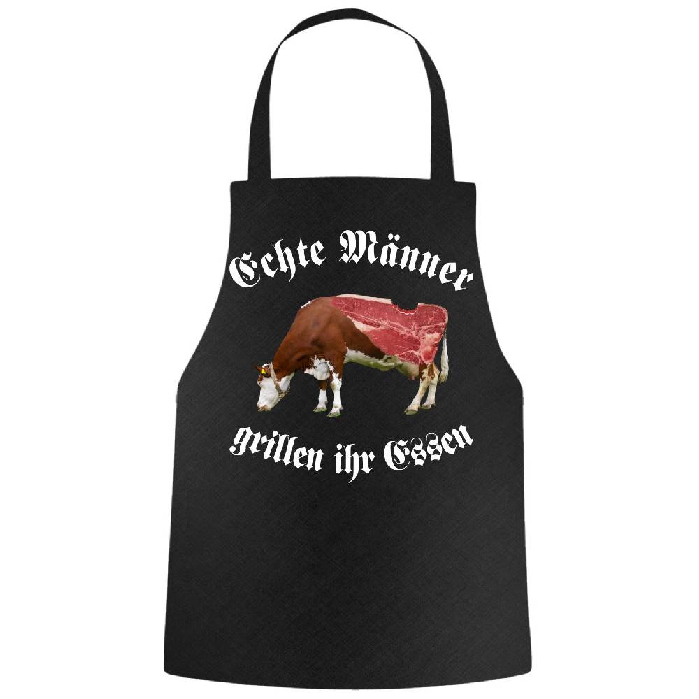 Spass Kostet Grillschürze Sprüche Echte Männer grillen ihr Essen