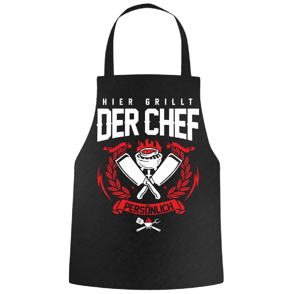 Spass Kostet Grillschürze Sprüche Hier grillt der Chef persönlich