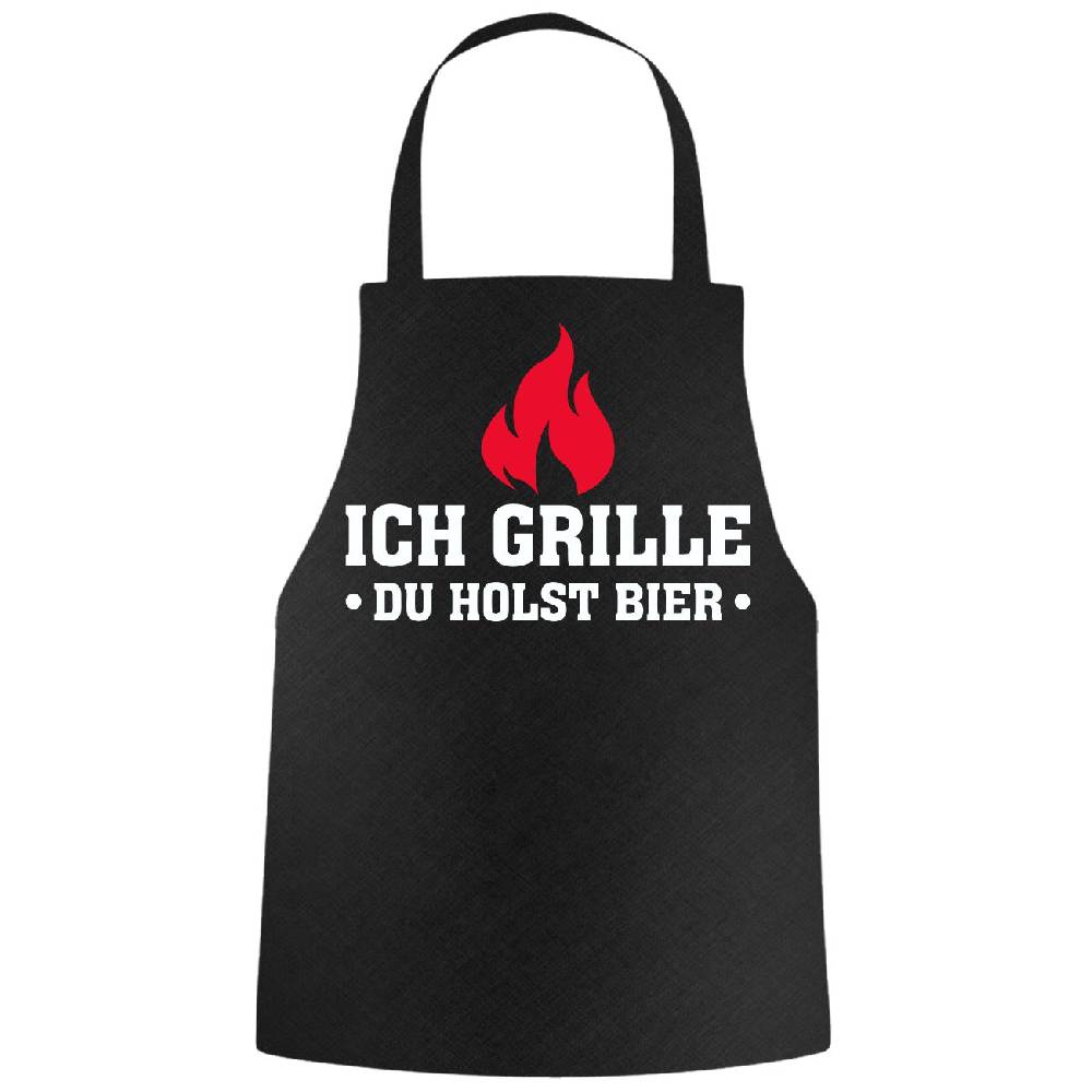 Spass Kostet Grillschürze Sprüche Ich grille du holst Bier