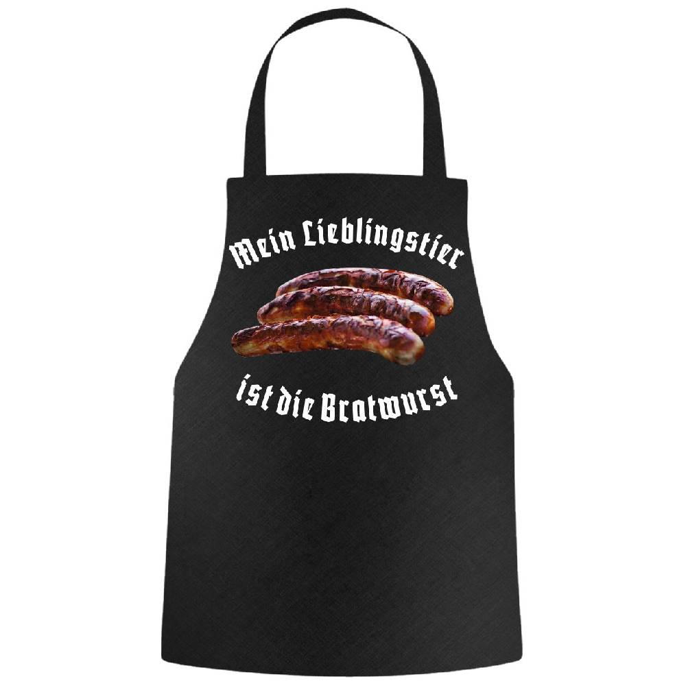 Spass Kostet Grillschürze Sprüche Mein Lieblingstier ist die Bratwurst