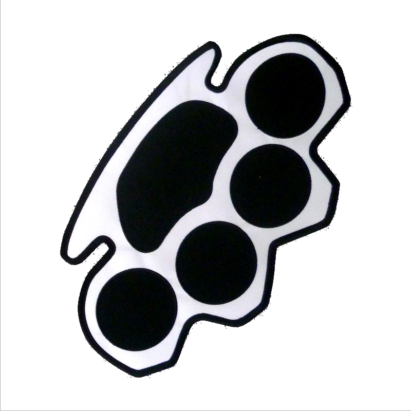 Spass Kostet großes Rückenpatch Aufnäher Aufbügler Schlagring