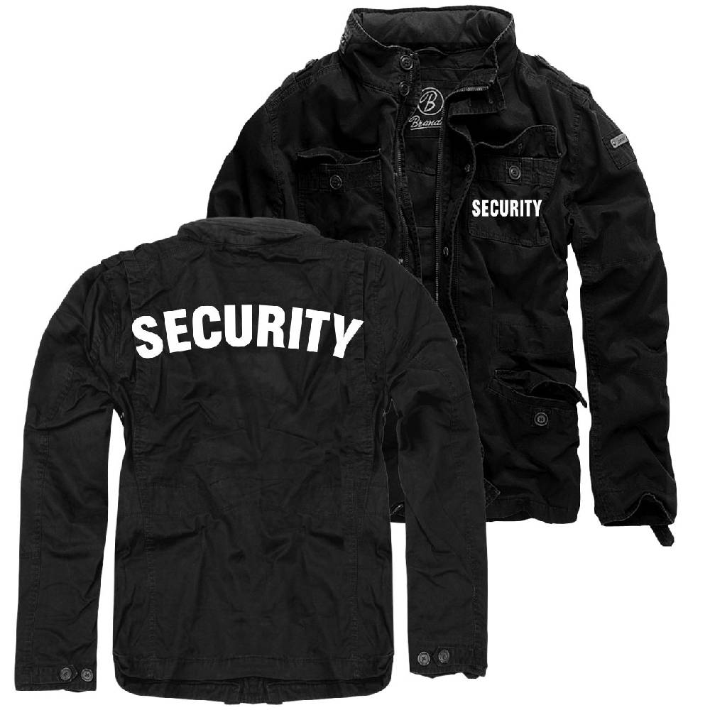 Spass Kostet Herren Army Vintage Jacke Sommer Herbst SECURITY