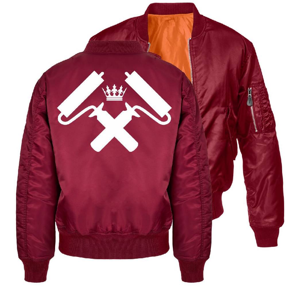 Spass Kostet Herren Bomberjacke Pilotenjacke MALER Größe S bis 3XL