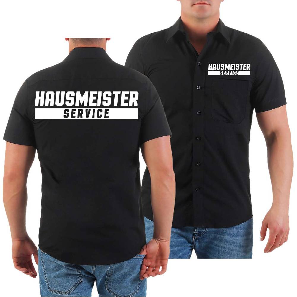 Spass Kostet Herren Hemd Kurzarm Hausmeister Service