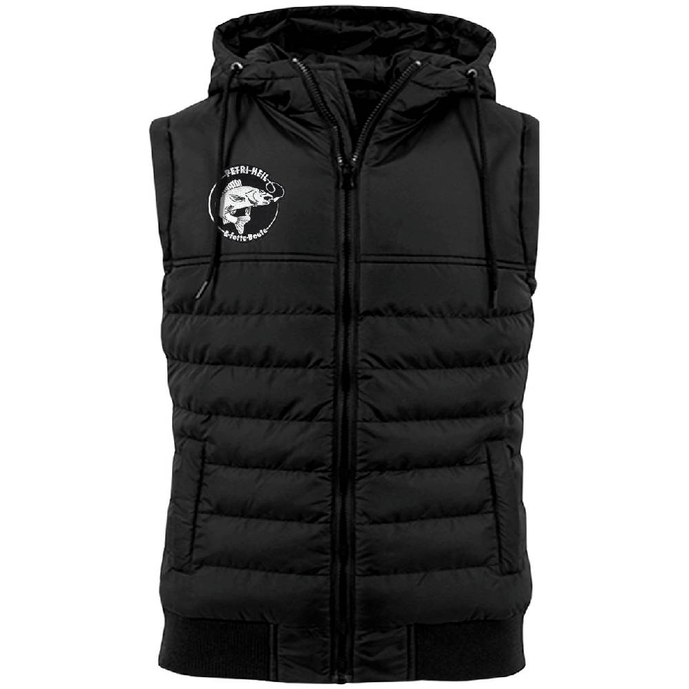 Spass Kostet Herren warme Weste mit Kapuze Angler Petri Heil und fette Beute