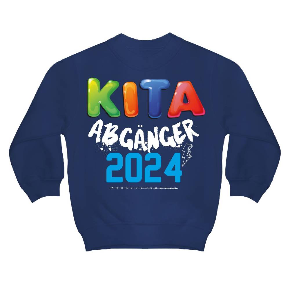 Spass Kostet Jungs Mädchen Pullover Sweatshirt KITA Abgänger 2024 bunt