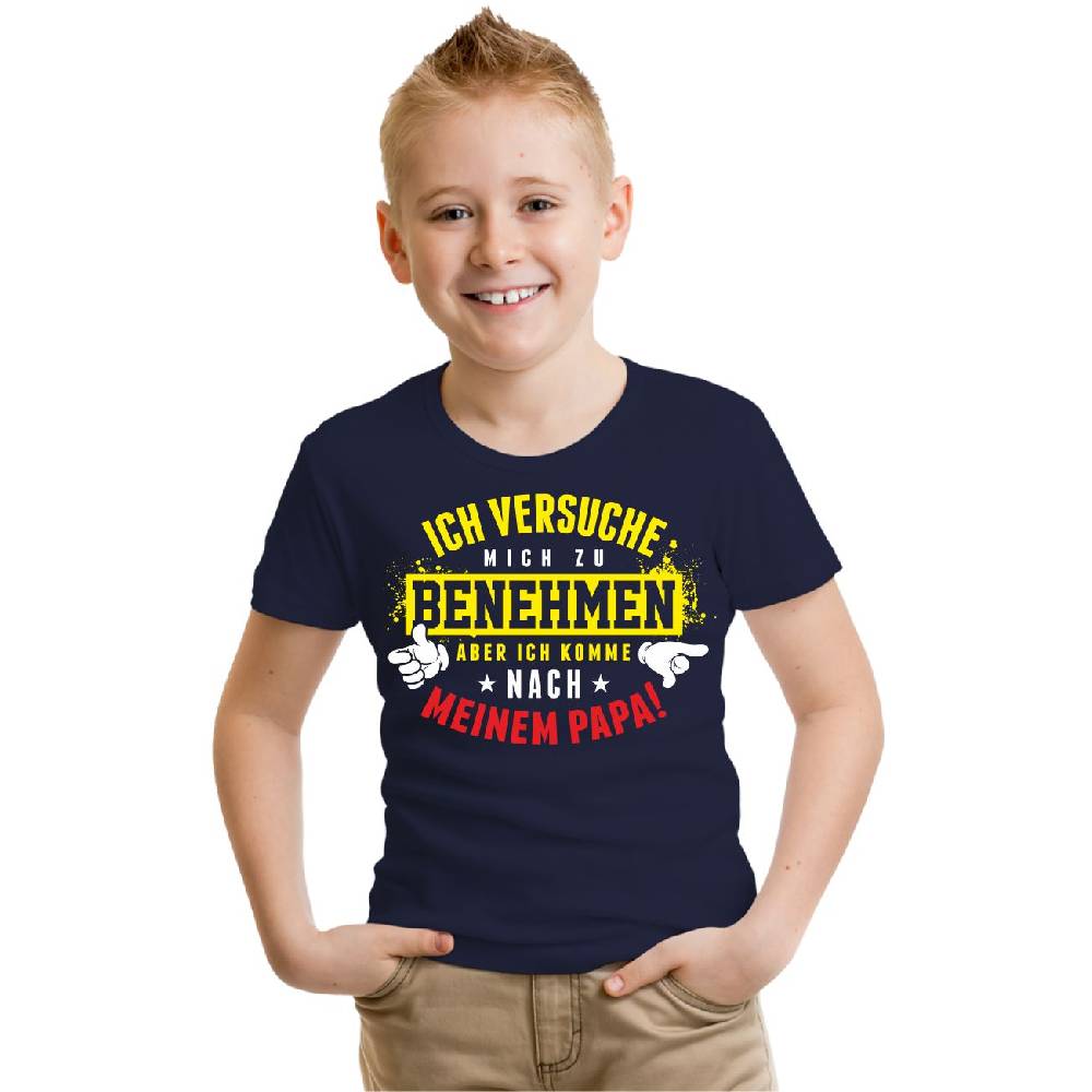 Spass Kostet Kinder T-Shirt Ich komme nach meinem Papa