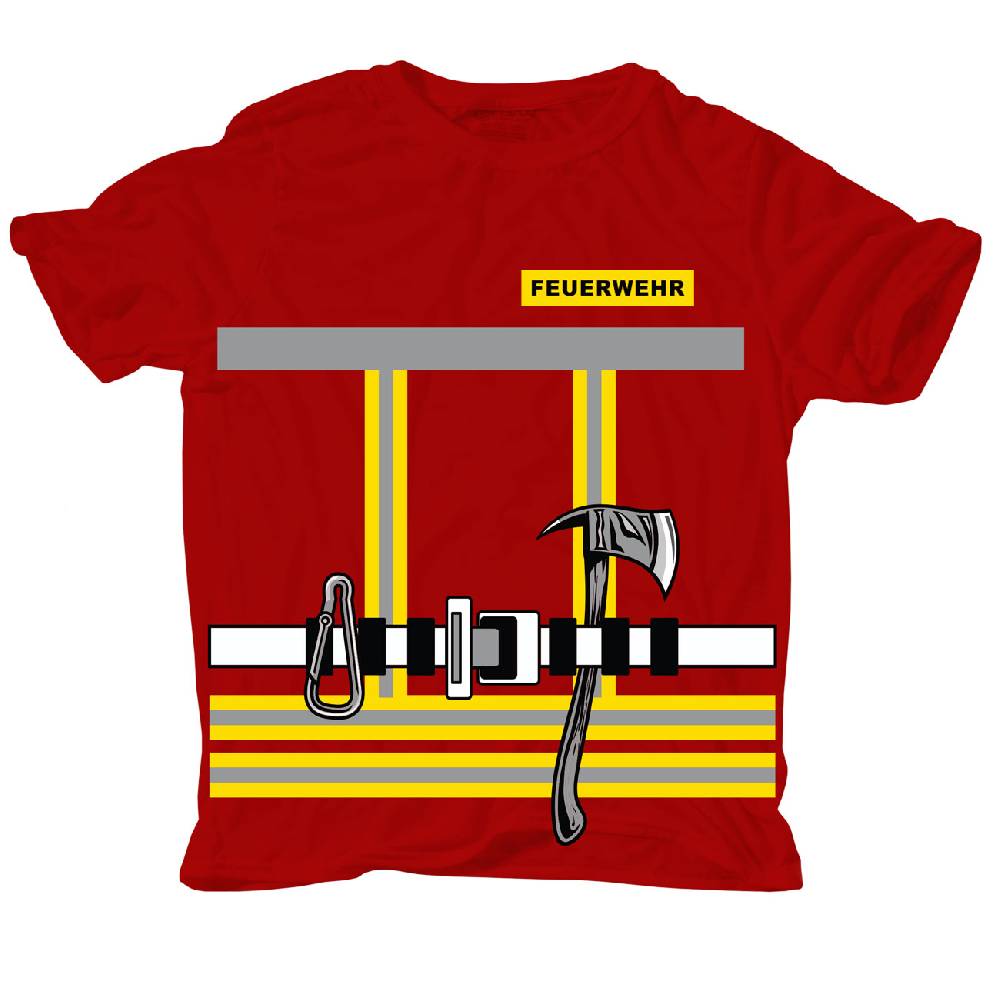 Spass Kostet Kinder T-Shirt Jugendfeuerwehr Uniform
