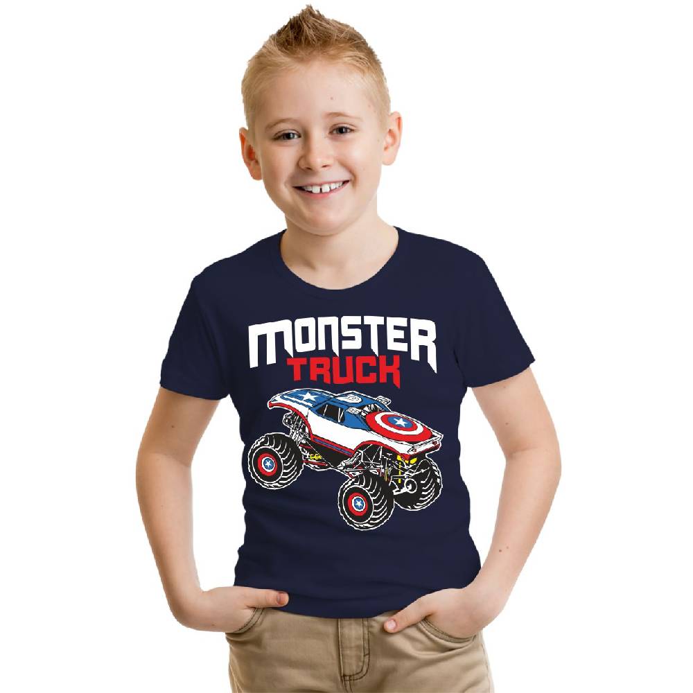 Spass Kostet Kinder T-Shirt Jungs Motiv Monstertruck