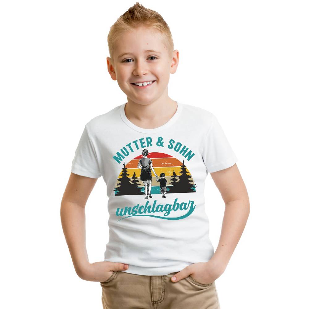 Spass Kostet Kinder T-Shirt Mutter und Sohn unschlagbar