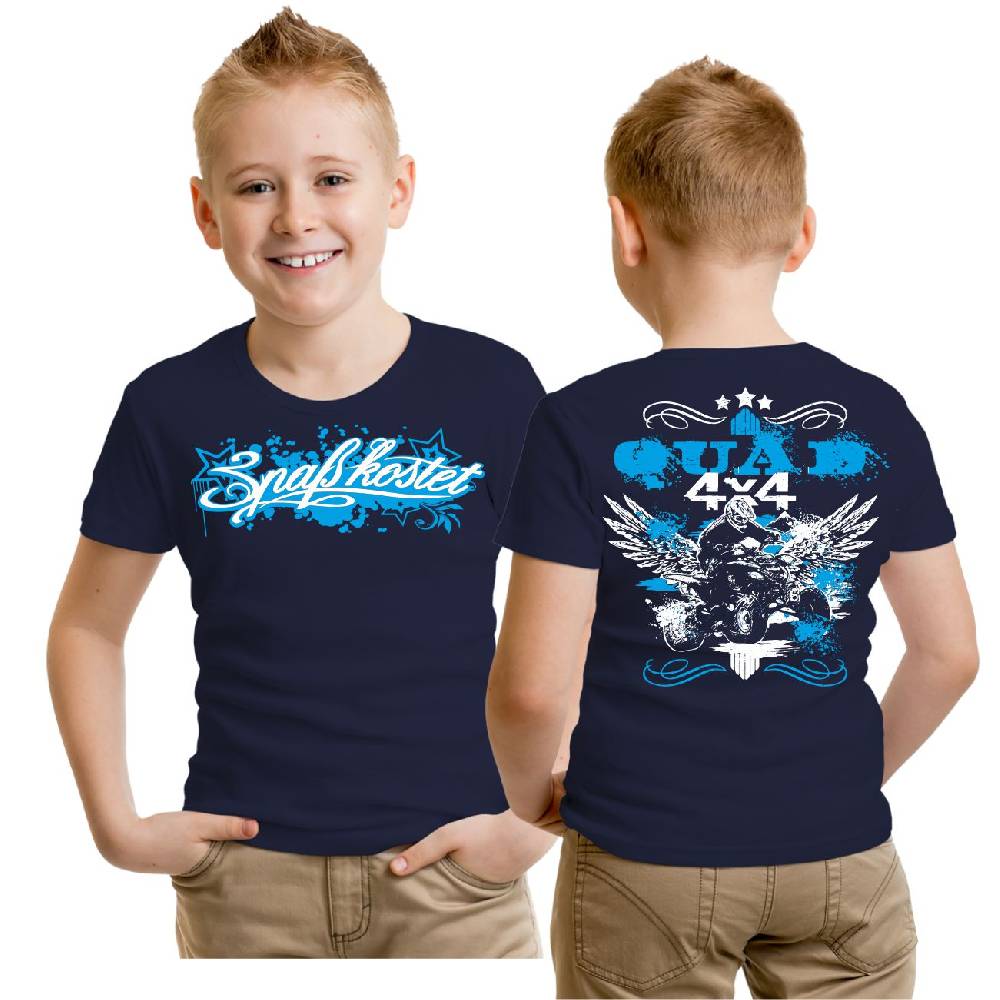 Spass Kostet Kinder T-Shirt Spaß kostet Blaue Serie