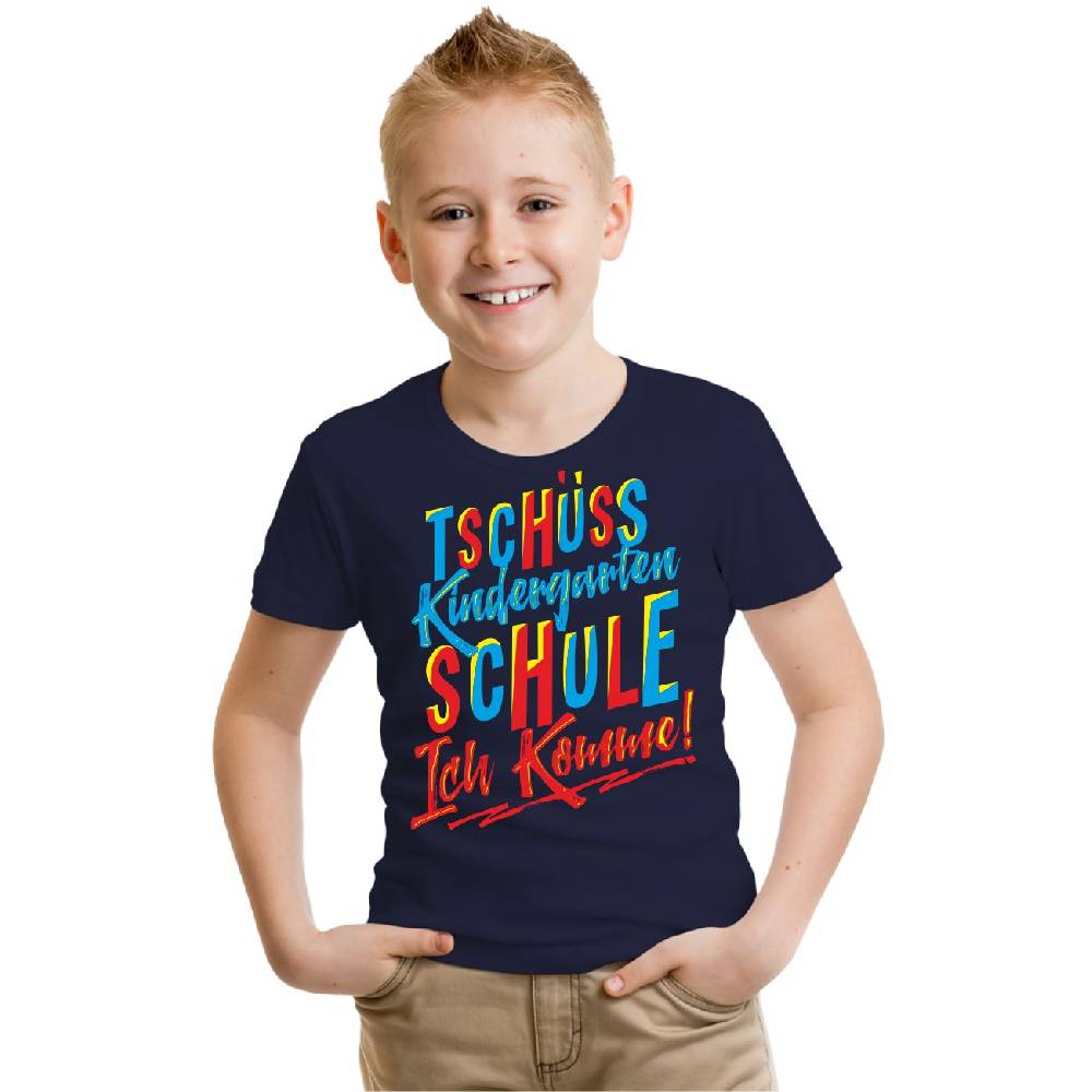 Spass Kostet Kinder T-Shirt Tschüss Kindergarten SCHULE ICH KOMME Junge