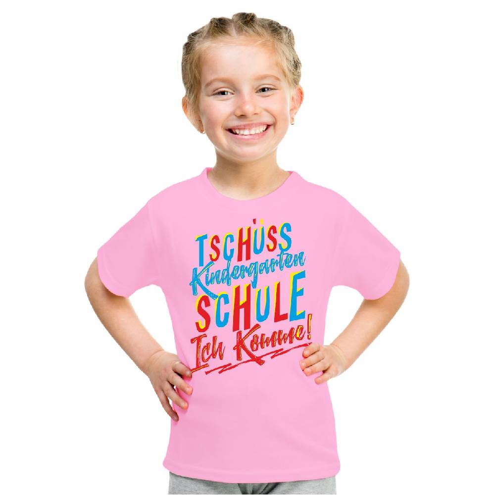 Spass Kostet Kinder T-Shirt Tschüss Kindergarten SCHULE ICH KOMME Mädchen