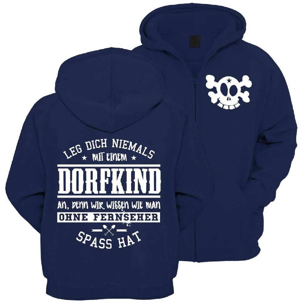 Spass Kostet Kinderjacke Leg dich niemals mit einem Dorfkind an
