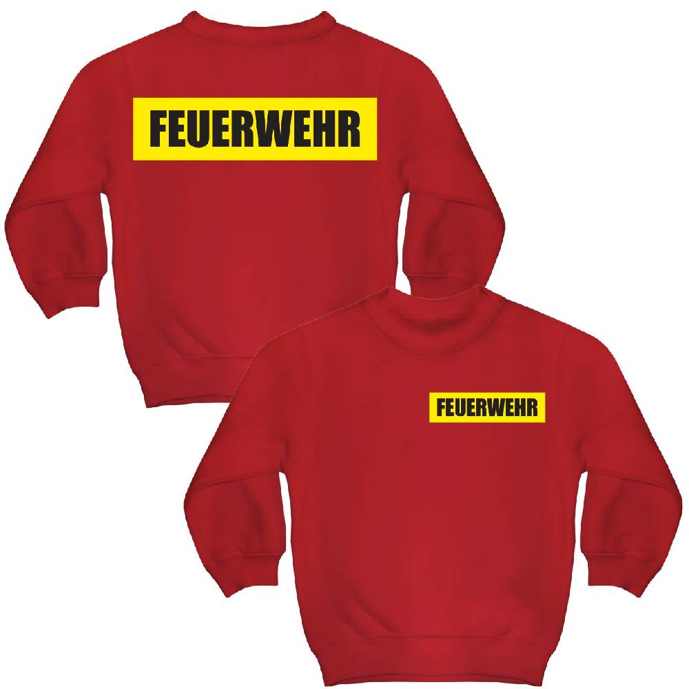 Spass Kostet Kinderpullover Feuerwehr Einsatzkräfte
