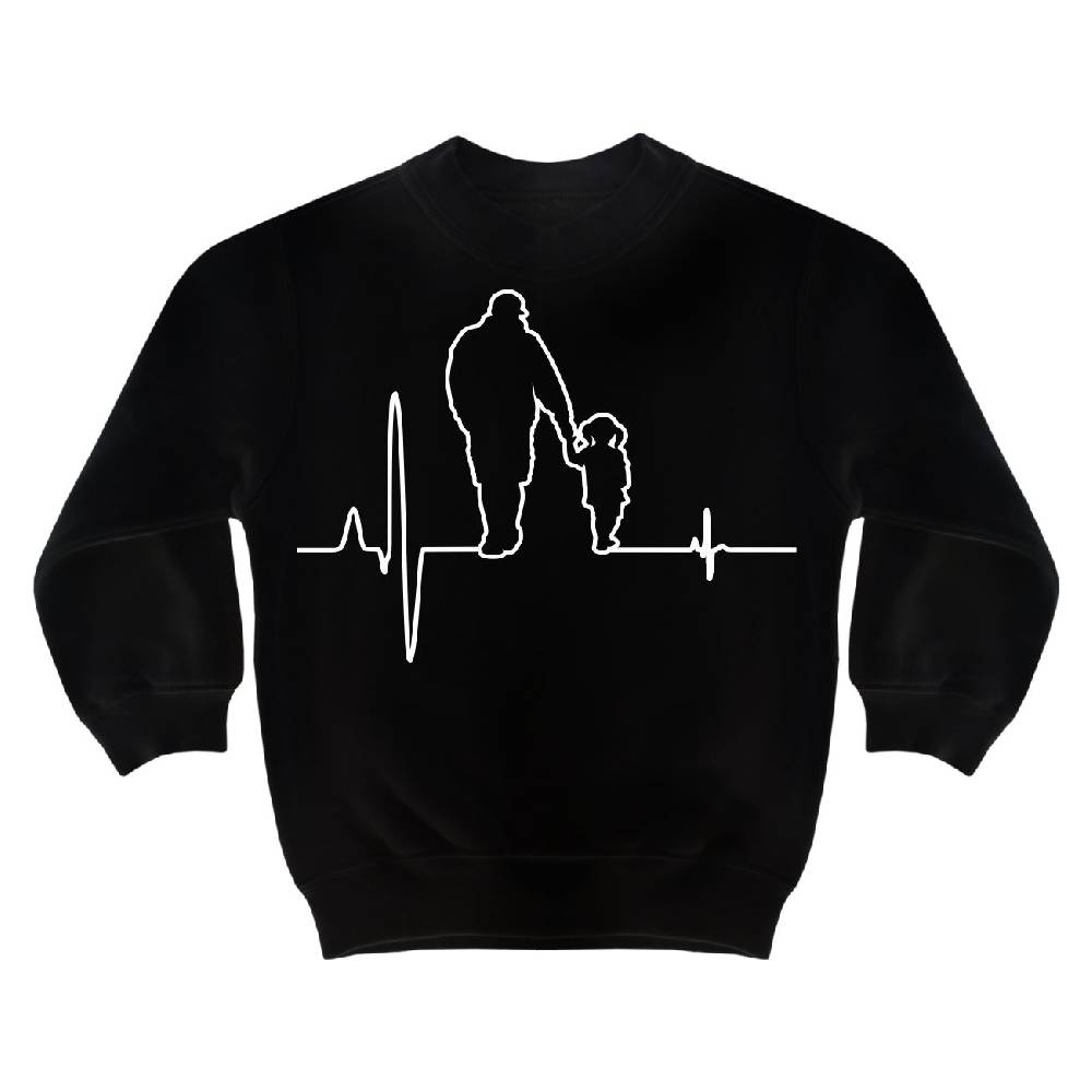 Spass Kostet Kinderpullover Herzschlag Papa Tochter