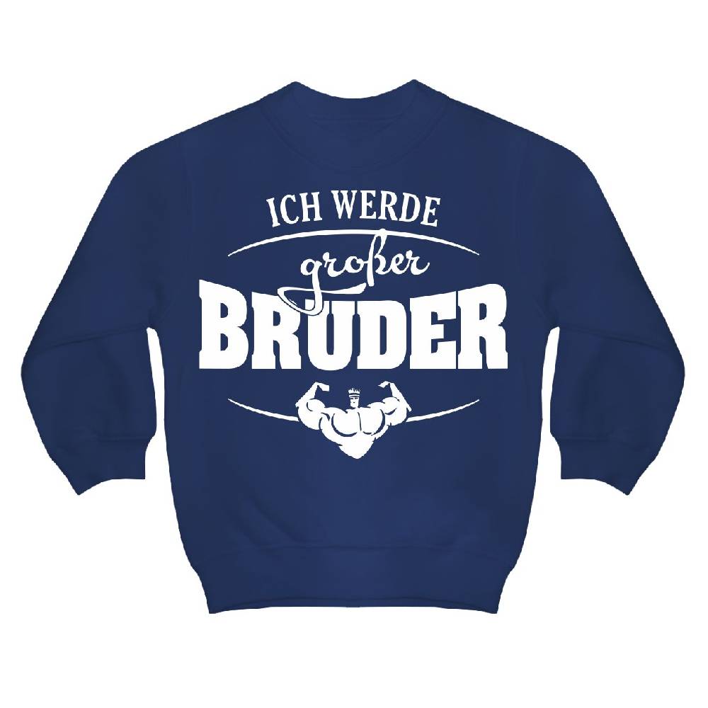 Spass Kostet Kinderpullover Ich werde großer BRUDER