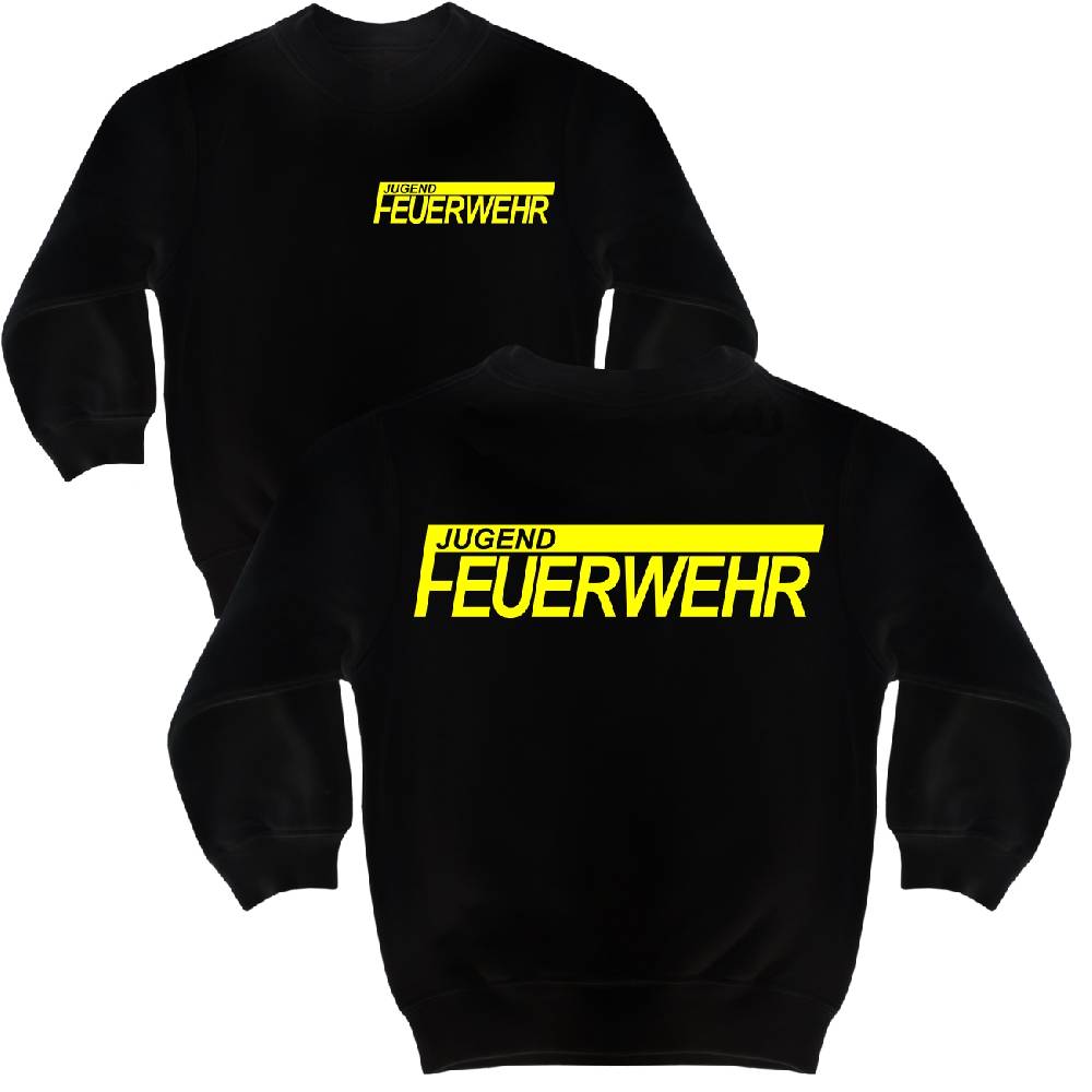 Spass Kostet Kinderpullover Jugendfeuerwehr NEONGELBER Druck