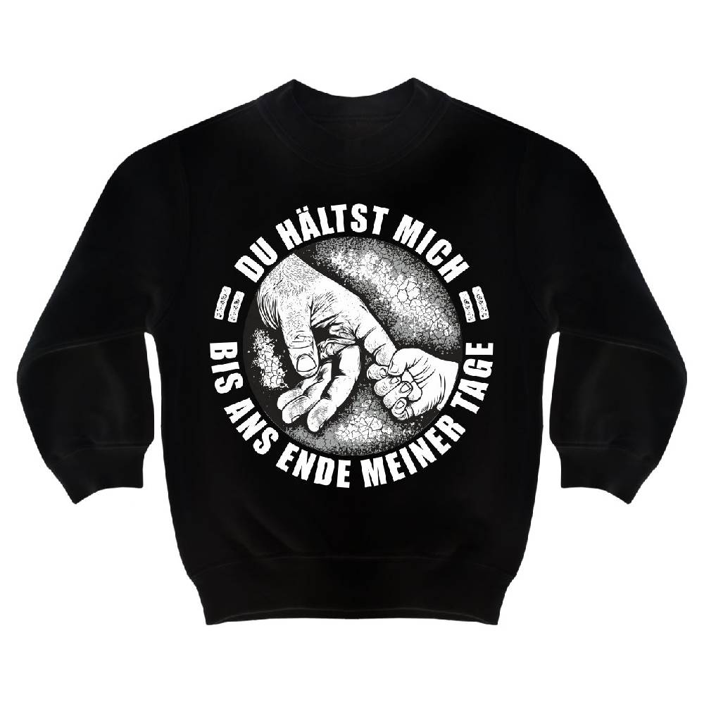 Spass Kostet Kinderpullover Vater Papa Sohn Tochter DU HÄLTST MICH BIS ANS ENDE MEINER TAGE