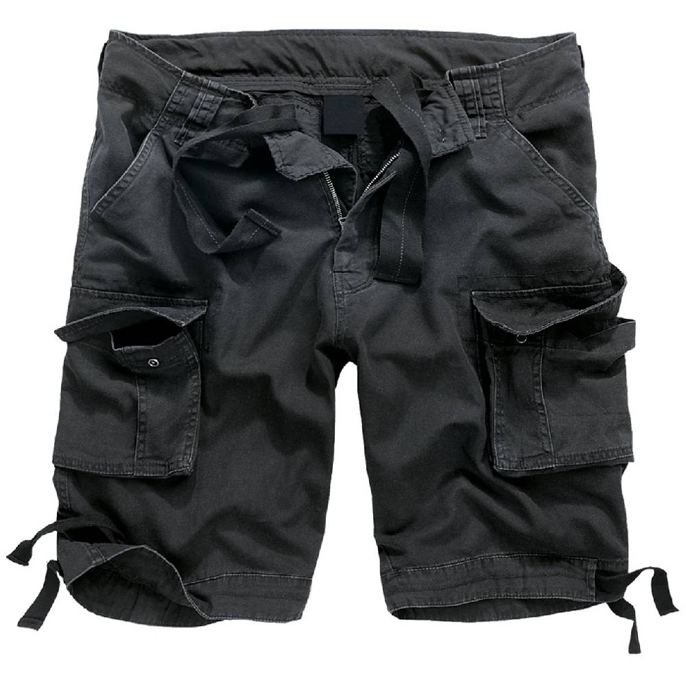 Spass Kostet Kurze Armee Hose UNBEDRUCKT schwarz bis 7XL