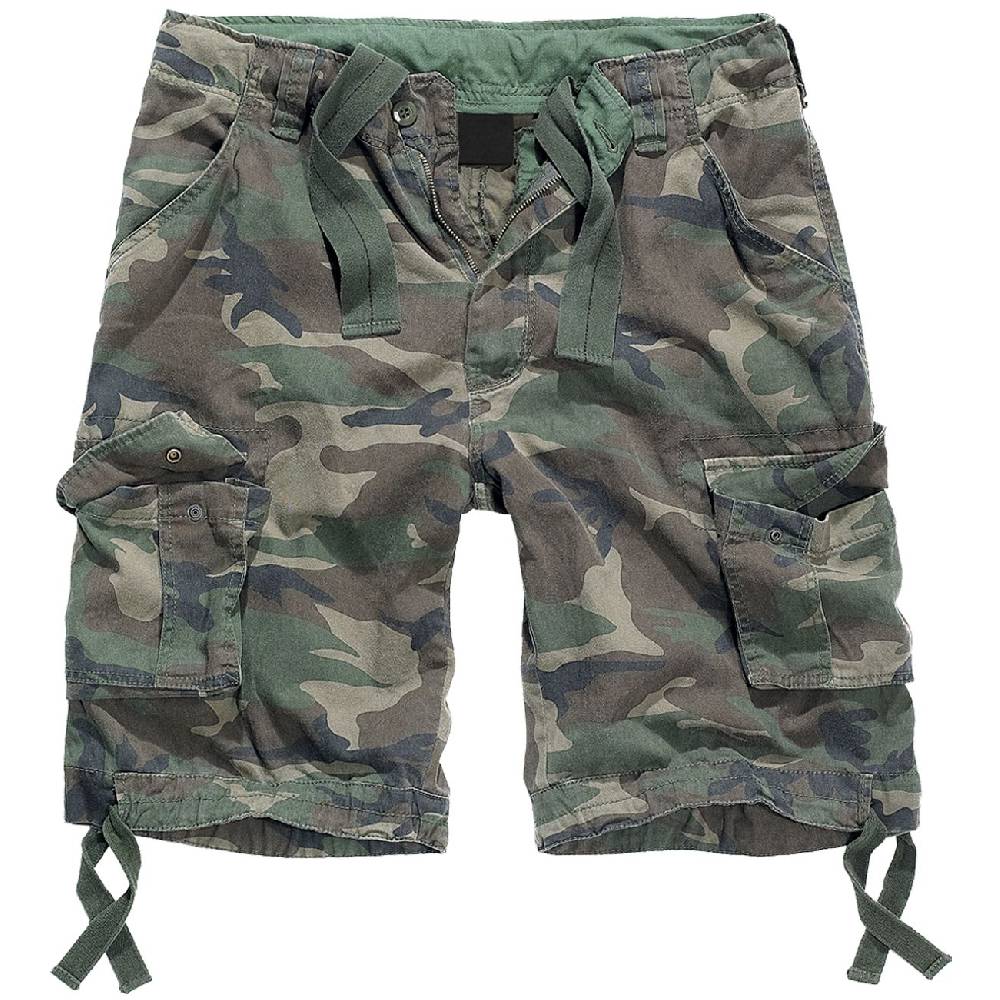 Spass Kostet Kurze Armee Hose UNBEDRUCKT woodland bis 7XL