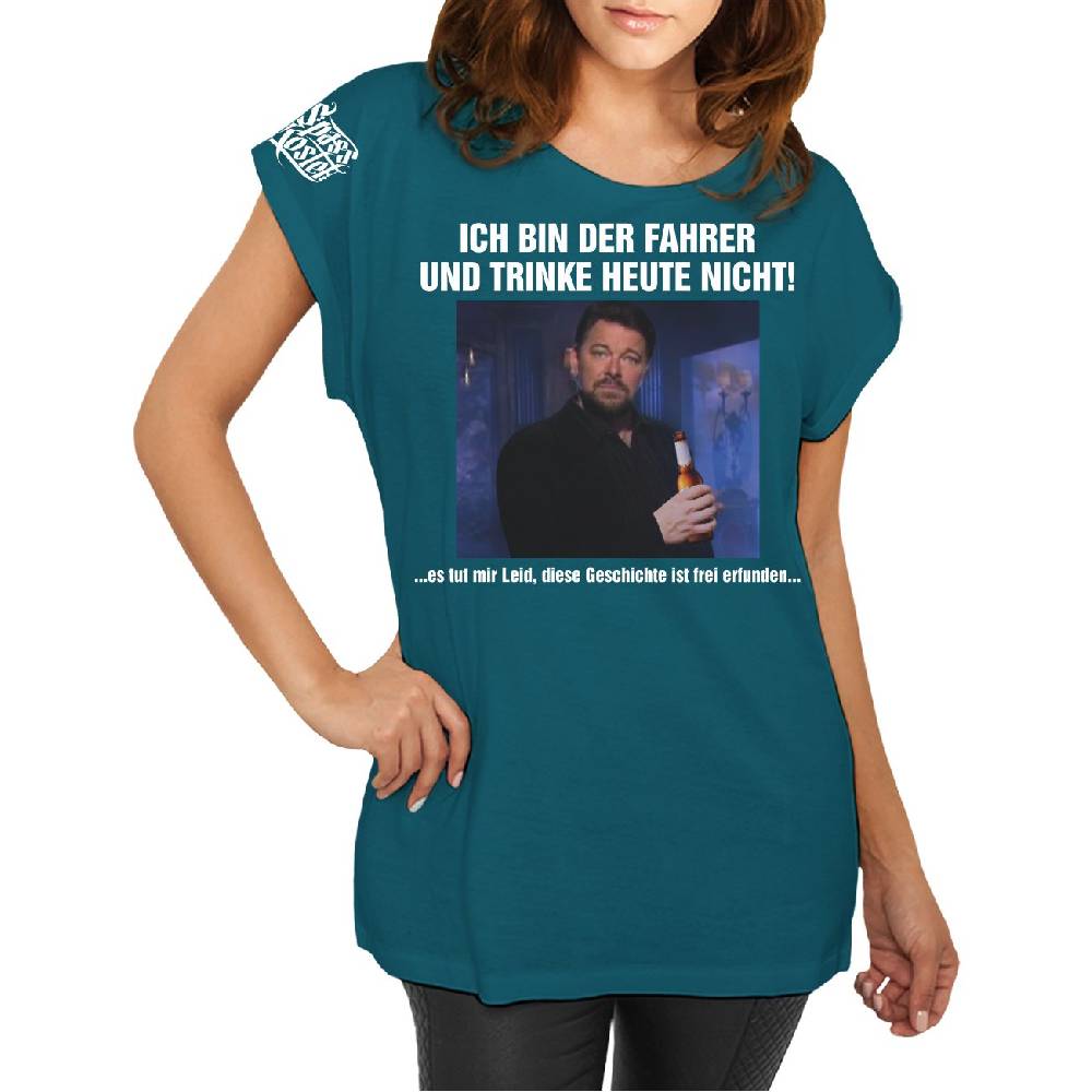 Spass Kostet Longshirt Damen weit geschnitten Ich bin heute der Fahrer und trinke nichts