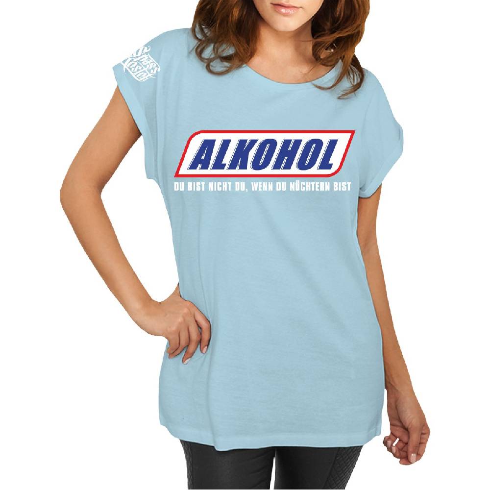 Spass Kostet Longshirt Damen weit geschnitten Spass kostet Alkohol Spass funshirt lustige Sprüche