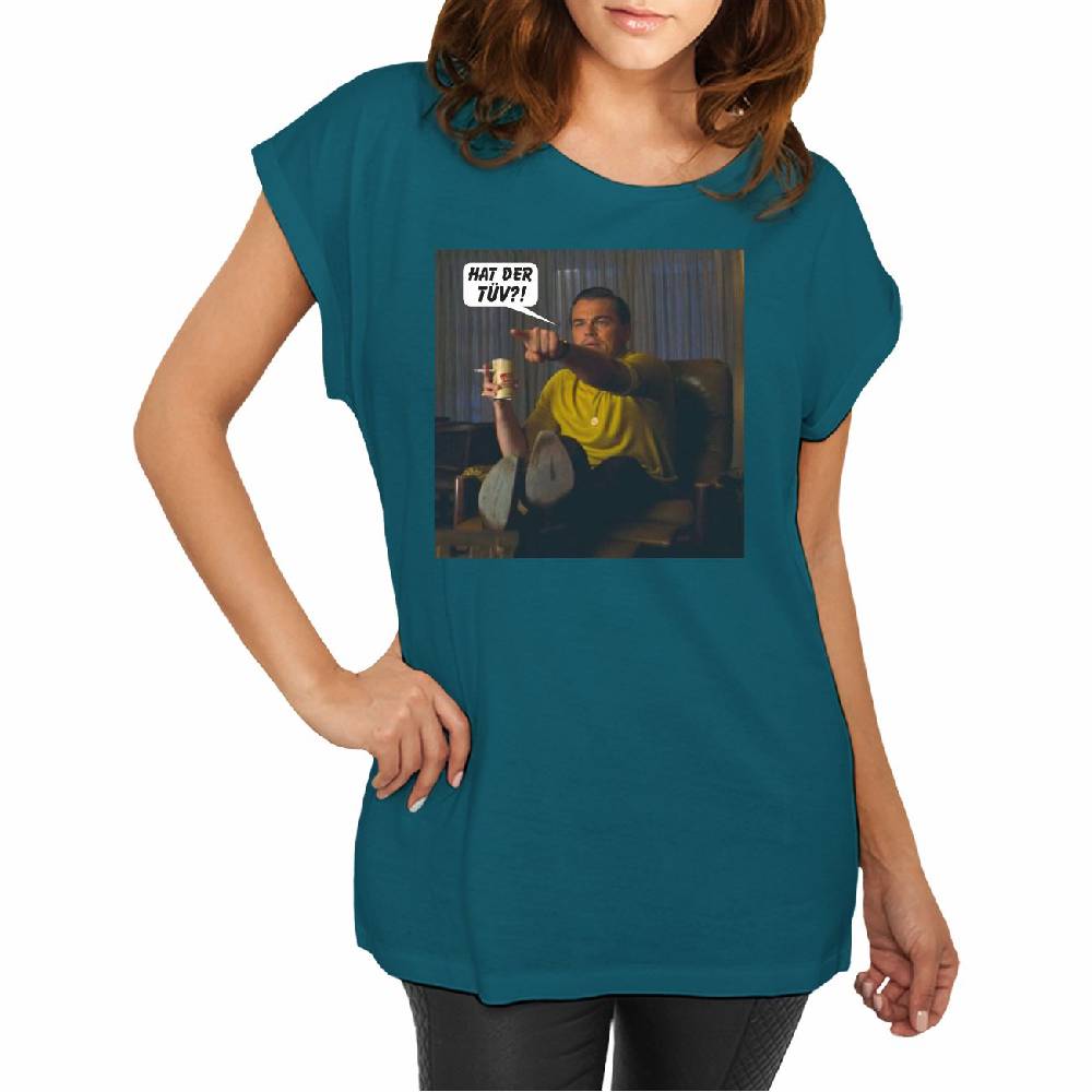 Spass Kostet Longshirt Damen weit geschnitten Tuning Szene Hat der TÜV