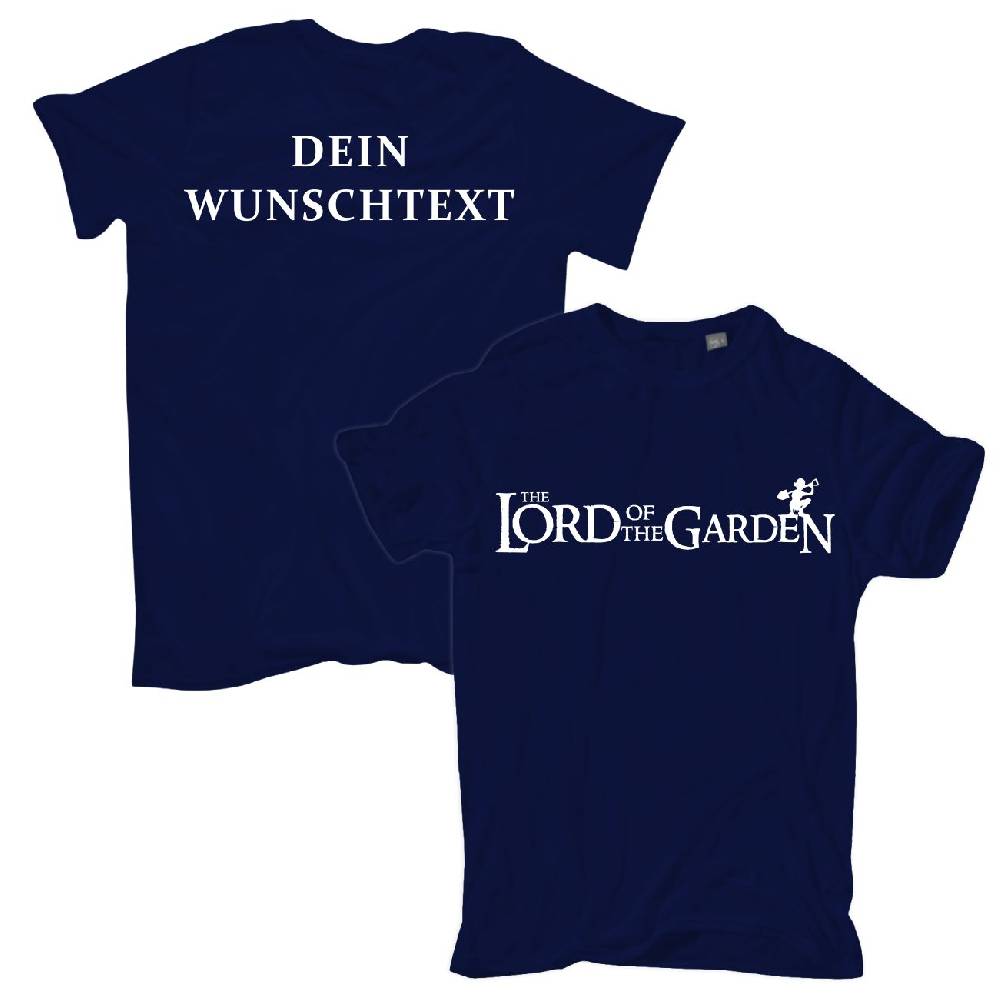 Spass Kostet Lord of the GARDEN mit WUNSCHTEXT eigenen Name oder Text S bis XXL