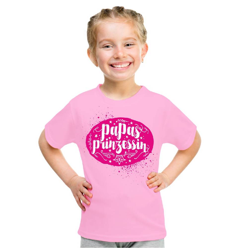 Spass Kostet Mädchen TShirt mit lustigen Spruch Papas Prinzessin