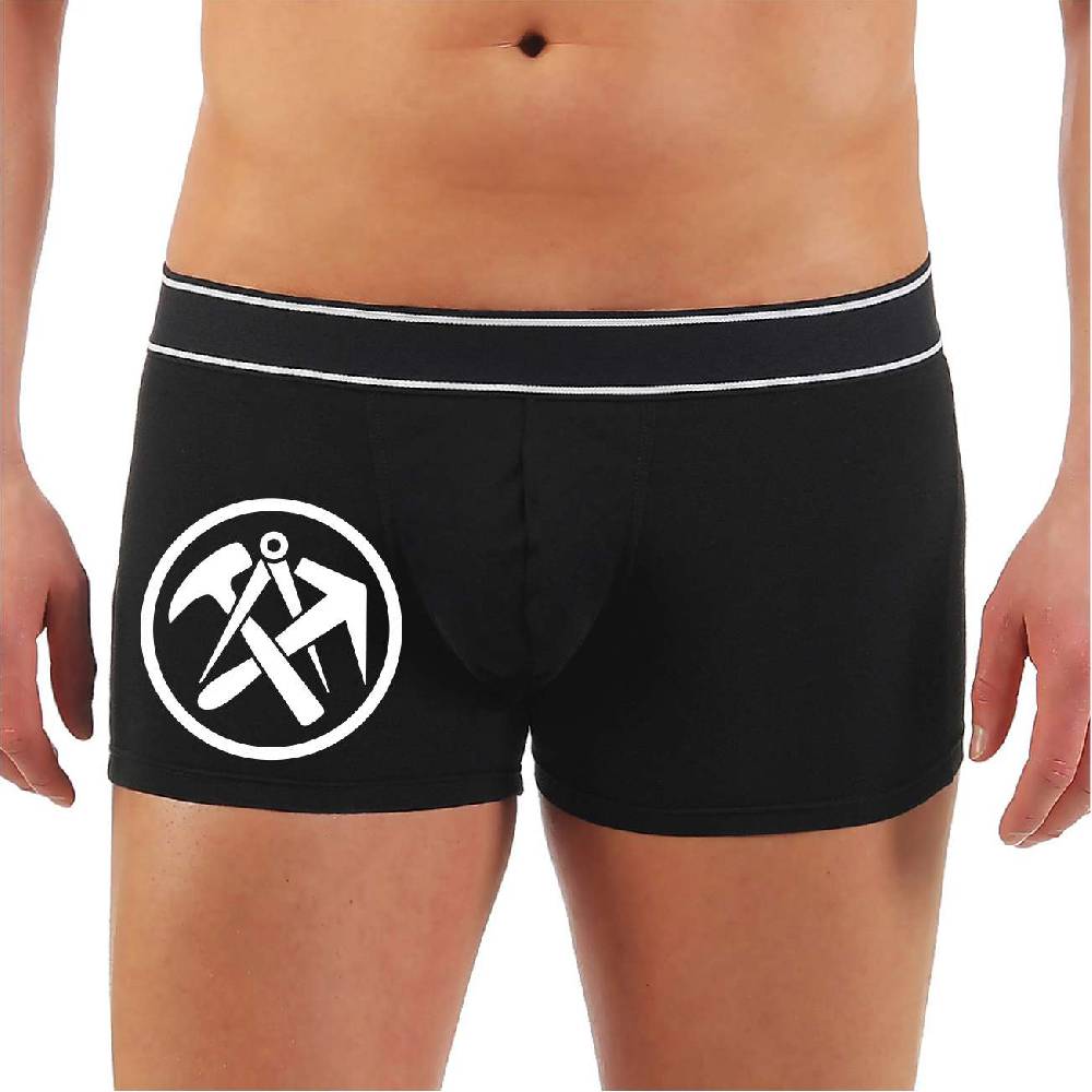 Spass Kostet Männer Boxershort Dachdecker Zunftzeichen
