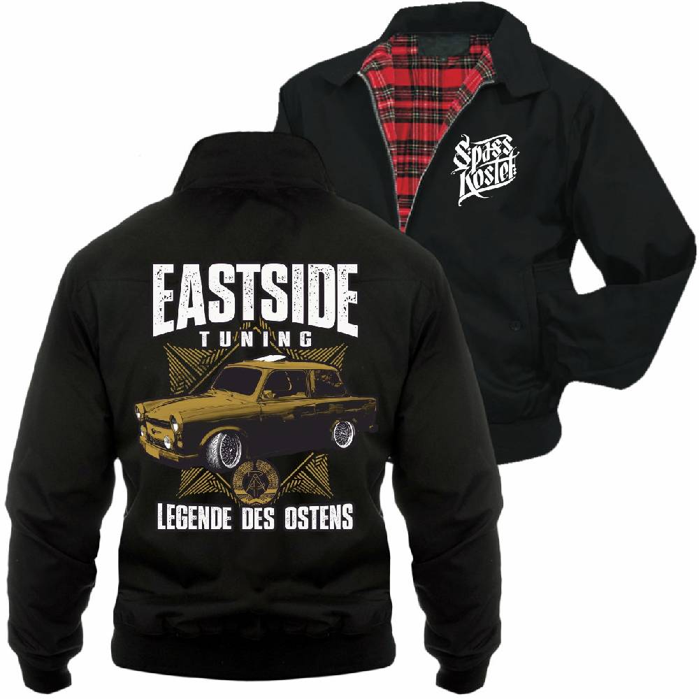 Spass Kostet Männer Harrington Jacke DDR Eastside Tuning Legende des Ostens